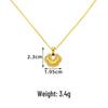 Ancient Gold Zircon Cloud Lock Pendant: Women's Retro Jewelry