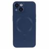 For iPhone 15 Plus Protective Case with Lens Film Compatible with MagSafe Rubberized TPU Phone Cover