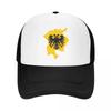 Holy Roman Empire Map Camping Mesh Baseball Caps Women Adult Male Beach Coquette Hat Peaked Cap