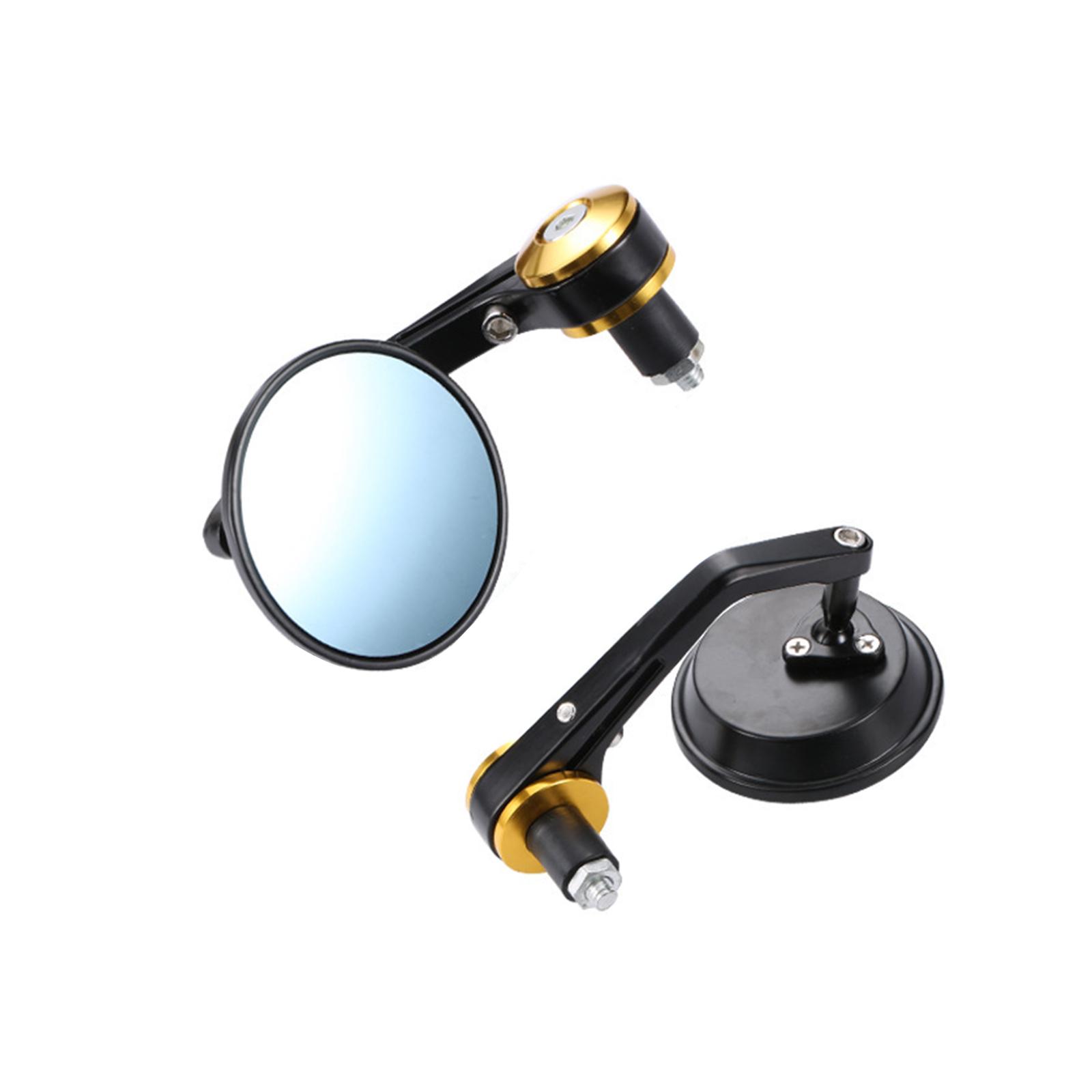 

Для Husqvarna Svartpilen 401 250 701 синее стекло заднего вида, круглый руль, боковые зеркала заднего вида для мотоцикла чёрный