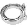 3in Downpipe V Band Clamp Flange Kit Stainless Steel Replacement for Borg Warner S200 S300 S257 S366