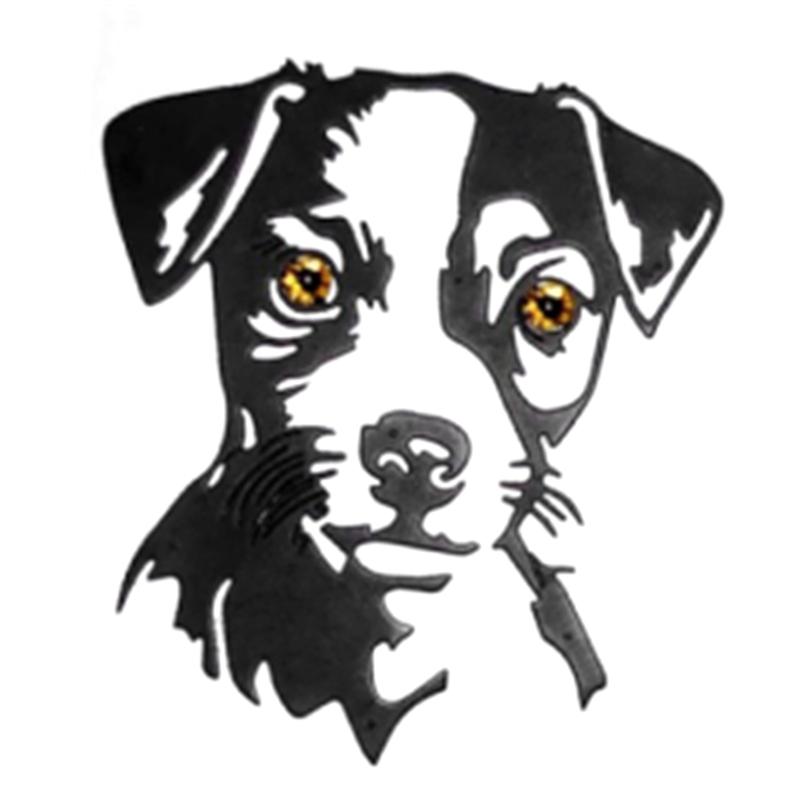 Dog Cutting Dies Metal Embossing Die Cuts Decorative Stencil for Birthday Card Making DIY Scrapbooking Photo Album Craft