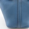 HERMES Picotin18 PM Handbag Blue gene light blue/SilverHardware Taurillon Clemence Women Used