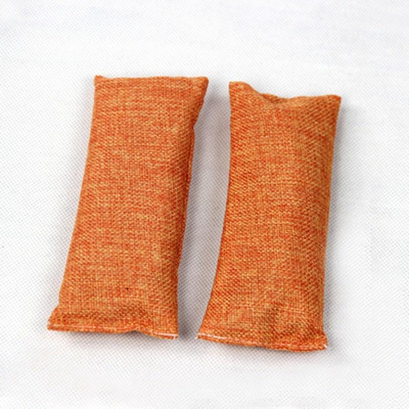 Nové 2 ks / balení bambusových sáčků s aktivním uhlím, odstraňovač zápachu, deodorant do bot, dezodorant do bot(Plk