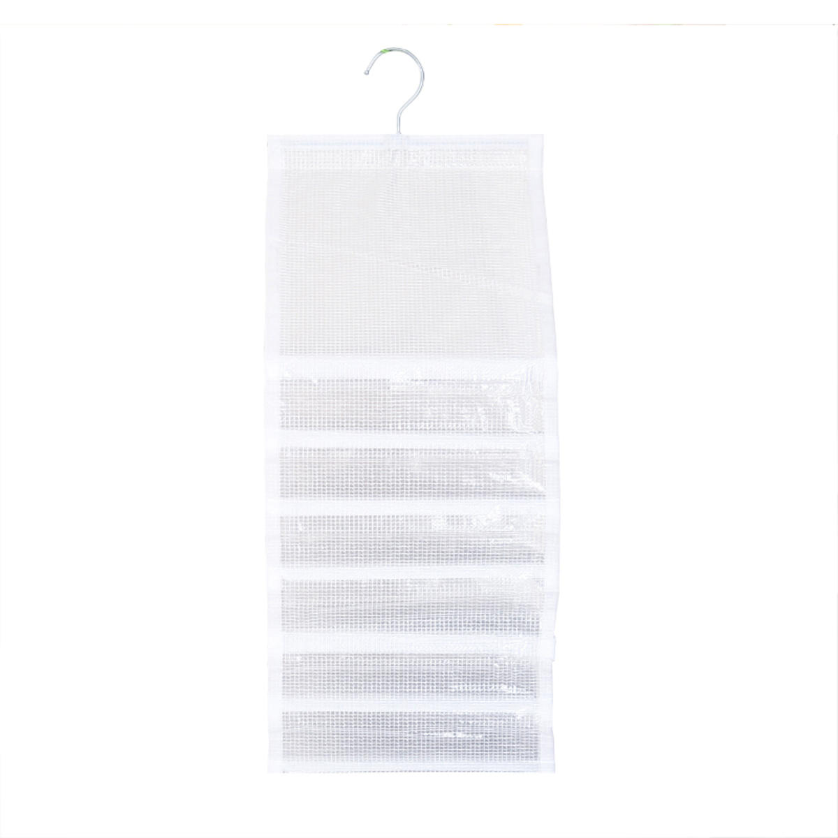 

Складной многослойный шкаф для одежды, ящики для хранения вещей, подвесные сумки, аккуратная стойка для организации одежды в спальне, разделители для подвешивания одежды 6 grids белый