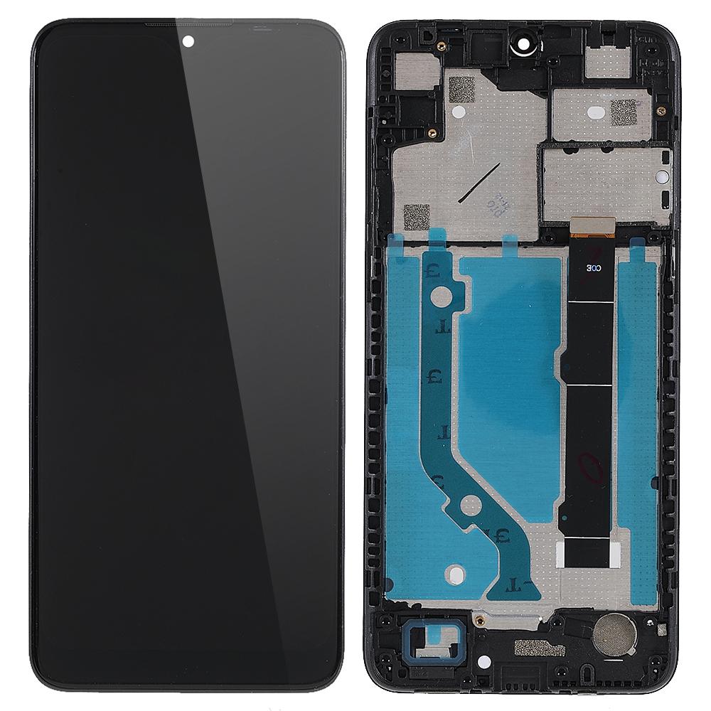 

For Alcatel 1V (2020) 5007 Grade B LCD Screen and Digitizer Assembly+Frame Part (without Logo) Black