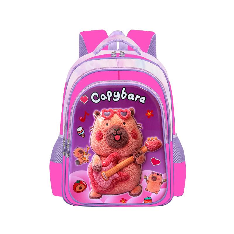 3D Cartoon Children's Hard Shell Backpack for Boys & Girls Aged 1-6: Fashionable & Cute Schoolbag