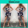 Elegant Womens Floral Long Maxi Dress For Evening Parties And Beach Days
