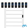 Maltec BH200W-Wh Electric Bathroom Heater and Towel Warmer