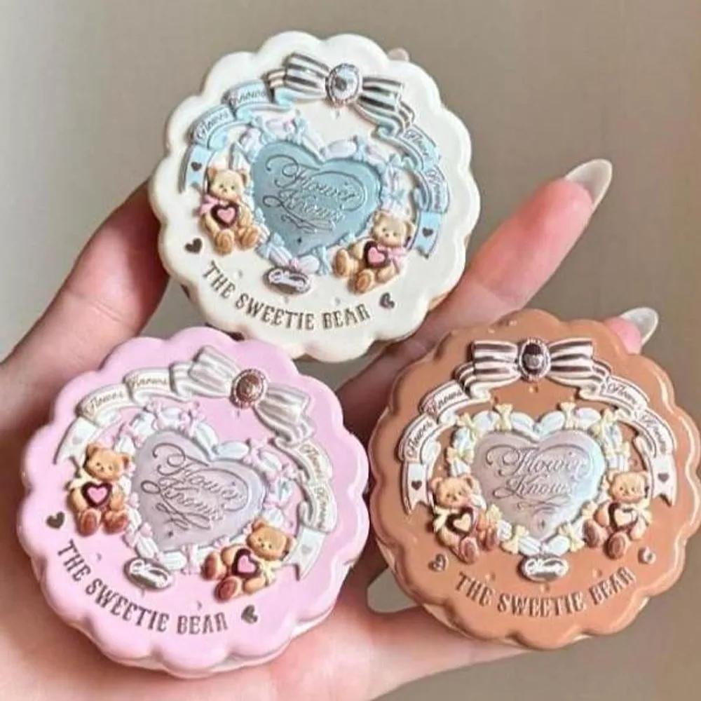 FlowerKnows Sweetheart Bare Embossed Soft Blusher 03 Rose Chanson