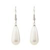 Waterdrop Pearl Earrings for Women: Elegant French Retro No-Pierce Ear Clips, Stylish & Versatile.
