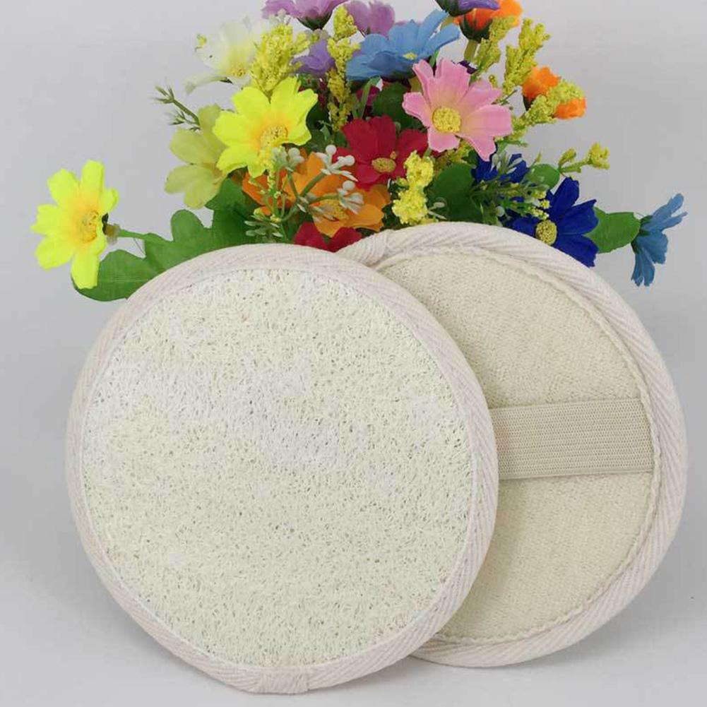1 Pc Natural Loofah Bath Shower Sponge Body Scrubber Exfoliator Washing Pad