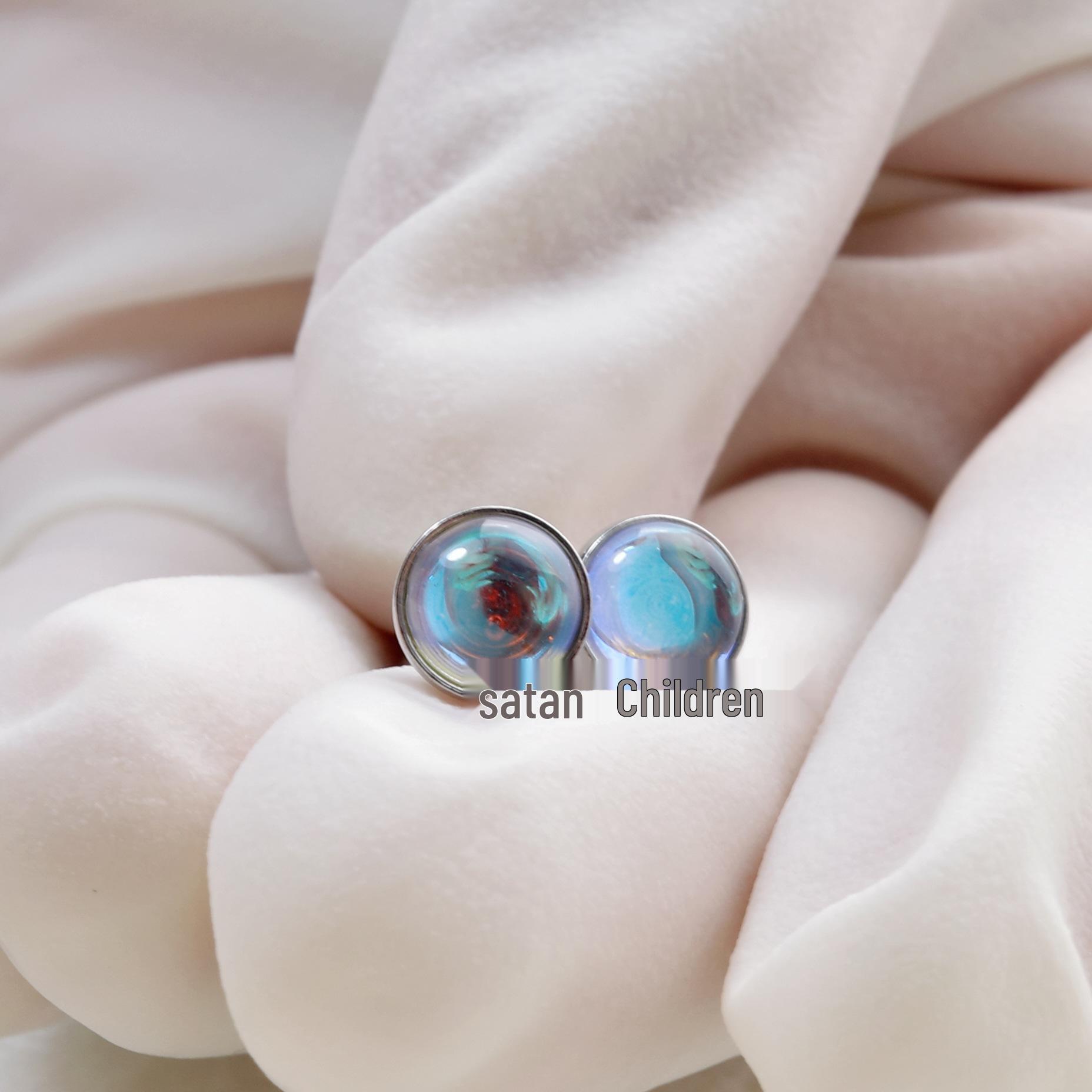 

Пирсинг для языка Satan s Child Aurora - Титановая сталь, украшение для языка для смелого стиля 12mm Length, 1.6mm Thickness