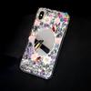 Glitter Rhinestone Phone Case For VIVO Y39 Y58 Y78 Y27S Y77T Y17S Y27 Y22 Y21 Y20 Y19S 4G 5G Bling Crystal Floral Jeweled Cover