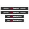 4Pcs Carbon Fiber Car Door Sill Protection Sticker Anti-scratch Refit Sticker For Mazda 2 3 4 5 6 7 8 9 323 626 Axela CX3 CX4 CX5 CX6 CX7 CX9 RX7 RX8