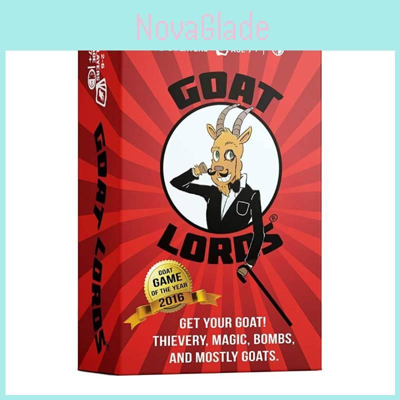 Ziegenfürsten Spiel Familienspaß Kartenspiel mit hochwertigem beschichtetem Papier für alle Altersgruppen