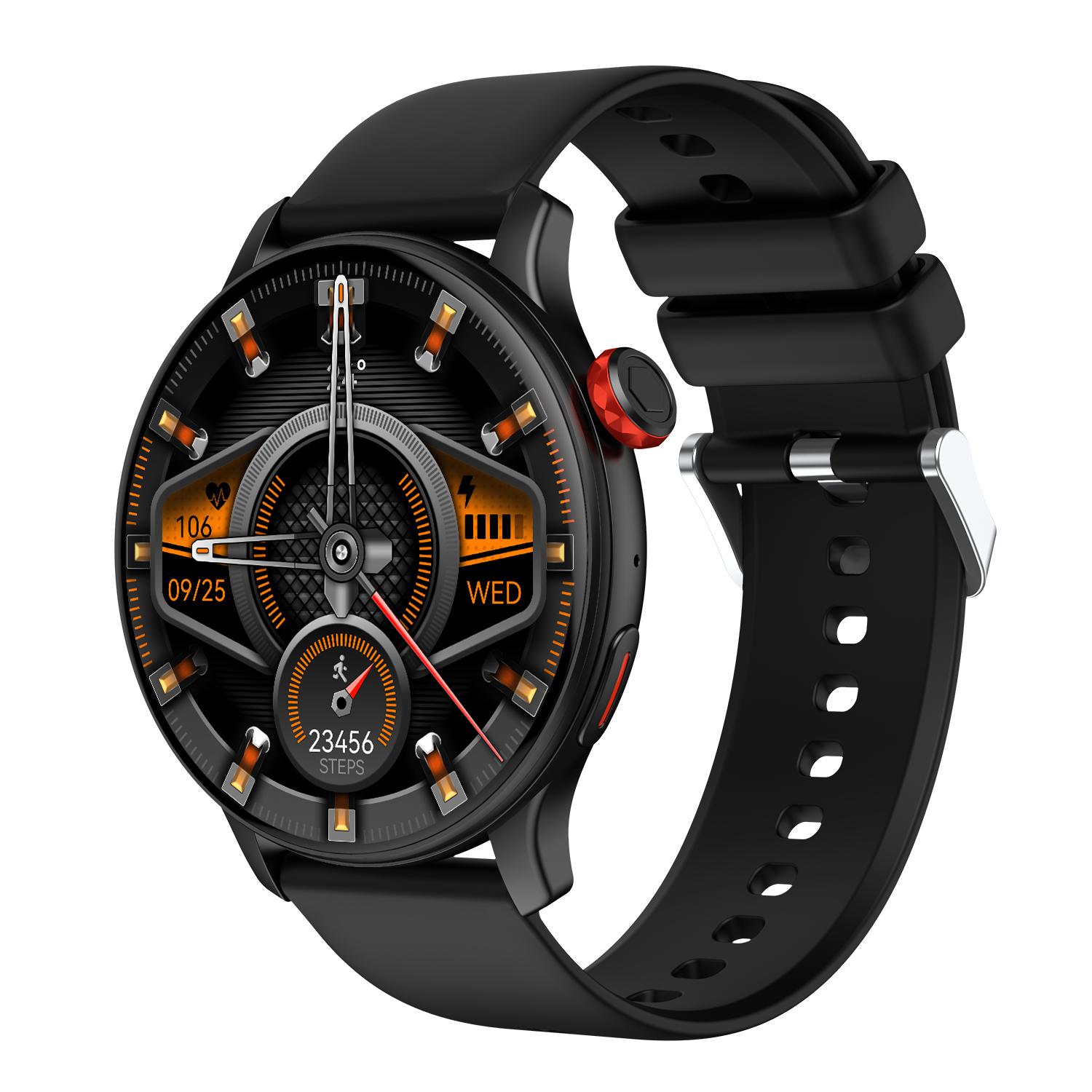 

CY26 Водонепроникний Смарт-годинник 1.43 Дюймовий AMOLED Екран Bluetooth-сумісний Дзвінок NFC Спортивний Трекер для Android iOS Black