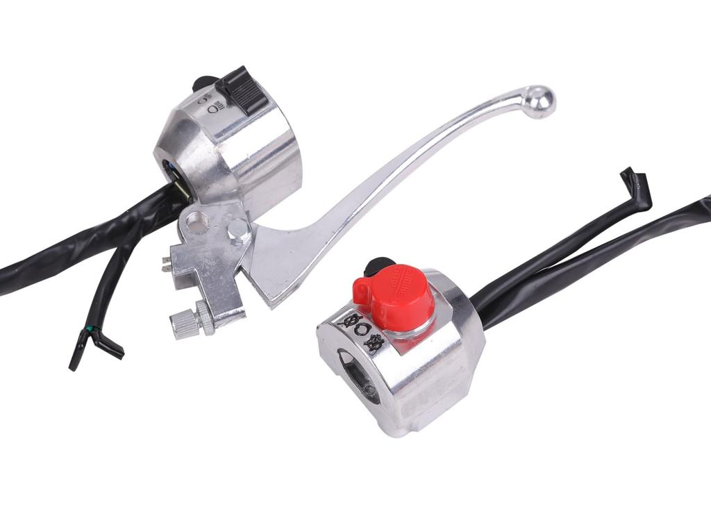 Switch Box and Clutch Lever Unit for Honda Hawk and Other Classic and Right Chrome-plated CB250T, CB400T, CB250N, CB400N, Hawk, II, Bub, Motorcycles.