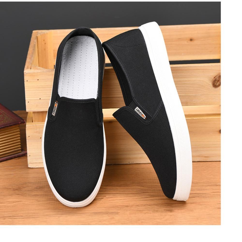 Zapatos Hombre Men's Canvas Shoes, Casual Sports Shoes, Men's Comfortable Men's Board Shoes, New Black Sports Shoes