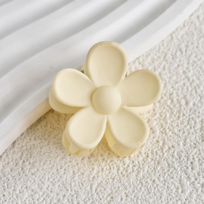 2 Stück Damen Modische Haarspangen Niedliche Mini-Blumenförmige Mattierte Haarspangen Süßer Kopfschmuck für Mädchen Styling-Accessoires