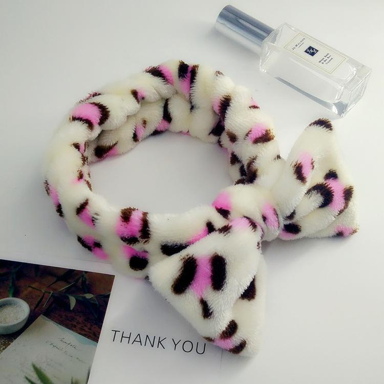 Cute Coral Fleece Soft Bow Headbands For Women Girls Fashion Bath Hair Holder Hairbands Hair Bands Headwear Hair Accessories