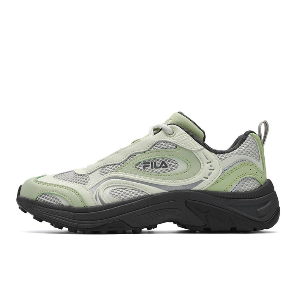 FILA Fluxion Casual Shoes Fashion Comfortable Versatile Sports Wear Women sneaker Gray Green F12W532115FSB