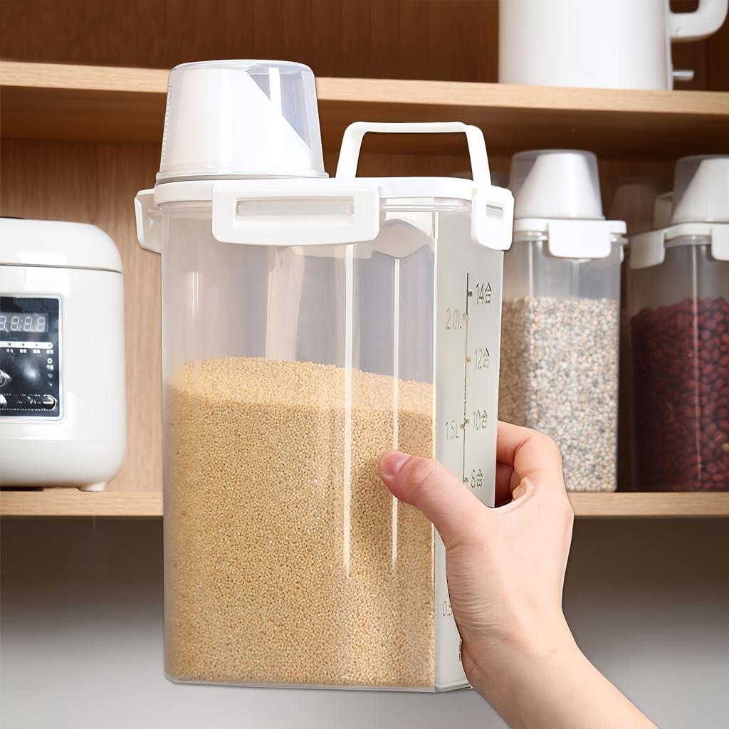 Dog Food Container Sealed Dog Food Storage Box with Lid - Moisture & Leak-proof, Ideal for Dog Food, Cat Food, Pet Snacks