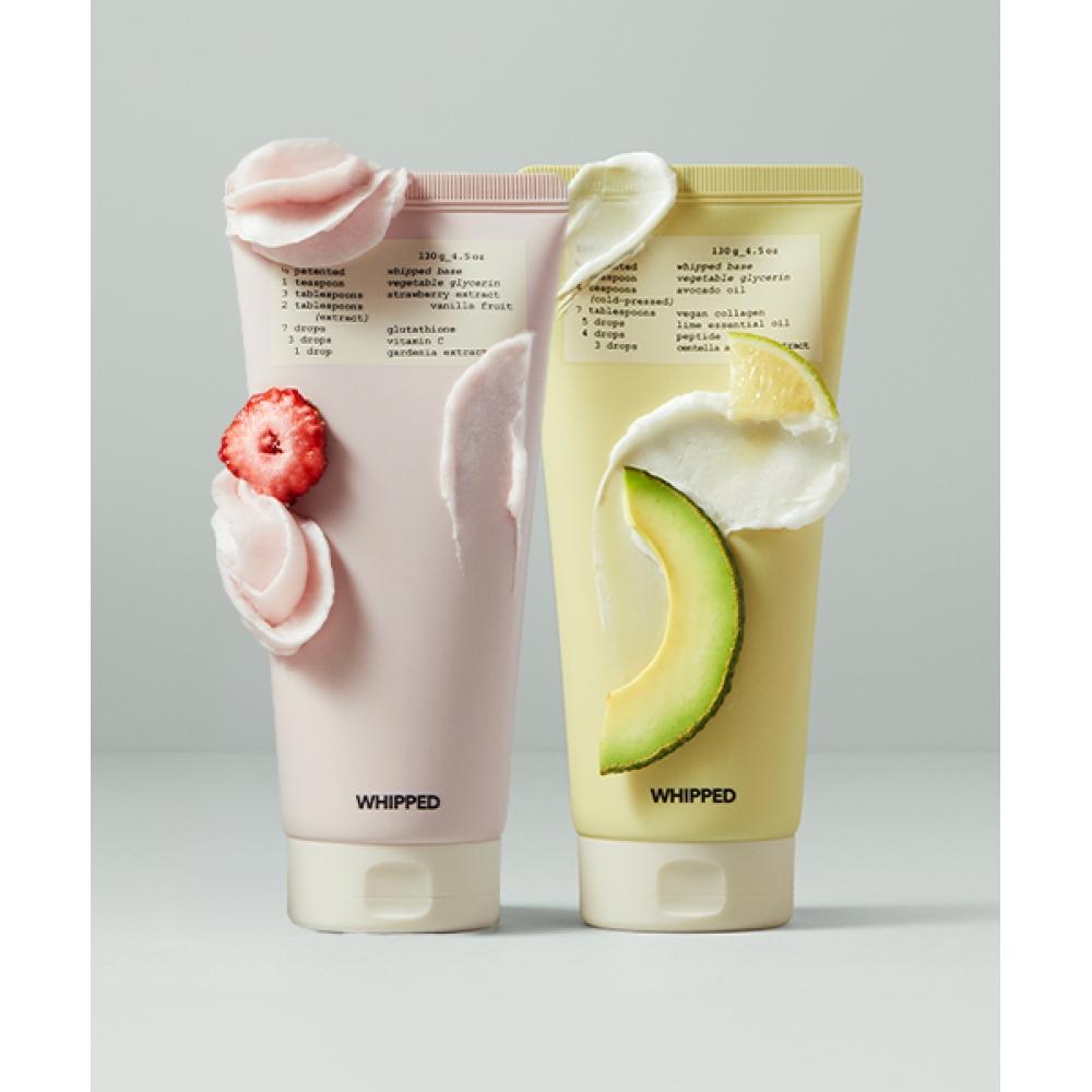 Whipped [2] Vegan Pack Cleanser  Large Capacity  130g  6 Types  Choose 2 (Pore elasticity) Citron/(Pore elasticity) Citron