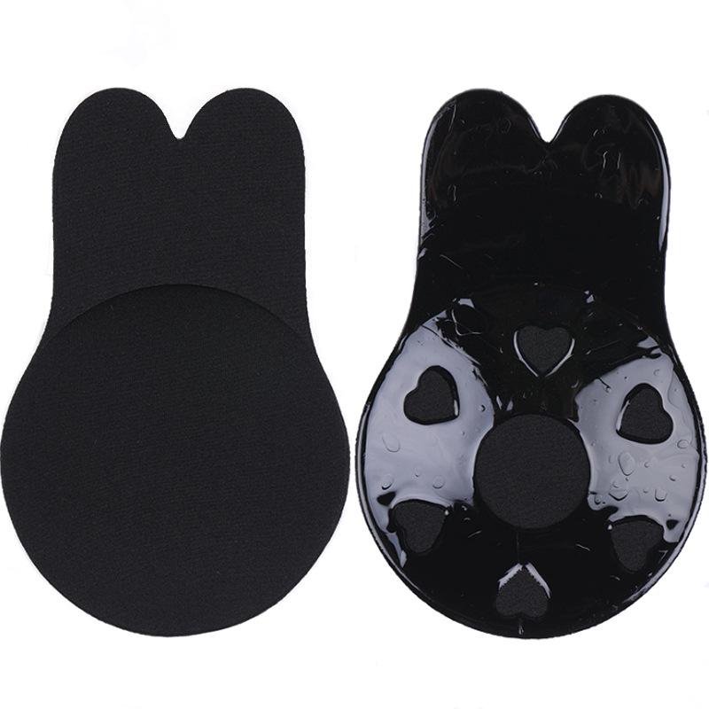 Women Breast Lift Tape Silicone Adhesive Bra Strapless Backless Rabbit Ear Pasties Nipple Cover