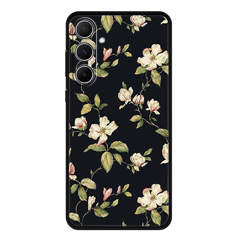 For Samsung Galaxy A55 5G Case Animals Soft Silicone TPU Phone Cases Back Cover For SamsungA55 Wolf Protector Cute Girl Shell