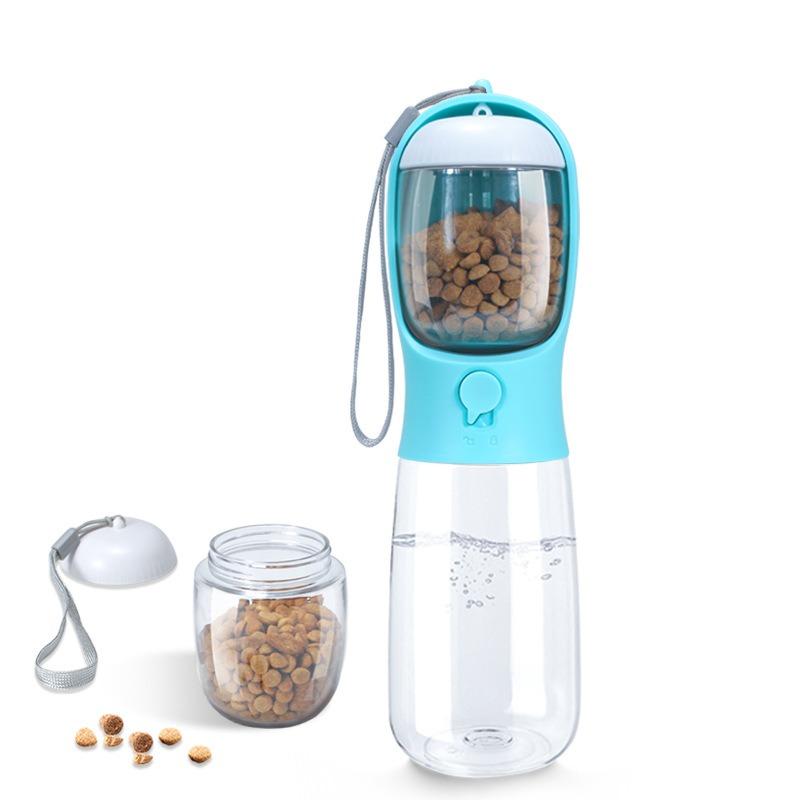 Pet Supplies - Portable Outdoor Two-in-one Drinking and Feeding Water and Food Multi-functional Pet Cup for Cats and Dogs