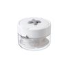 Drainable Design Denture Retainer Case Portable Denture Soak Cup  For Invisible Aligners