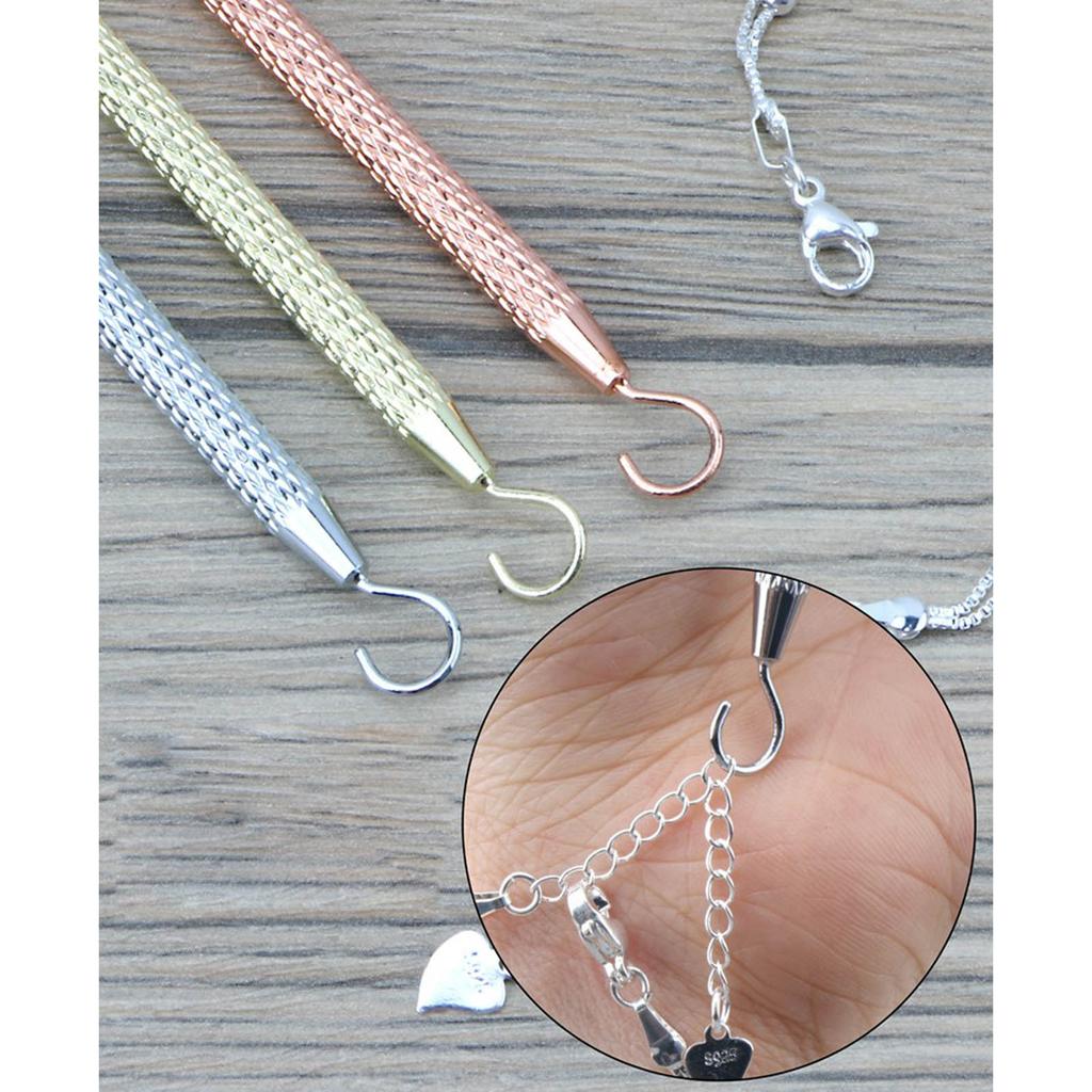 Alloy Jewelry Tool Bracelet Clasp Fastener Helper Hooking Equipment for DIY Jewelry Making Necklace Watch Clasp Helpers