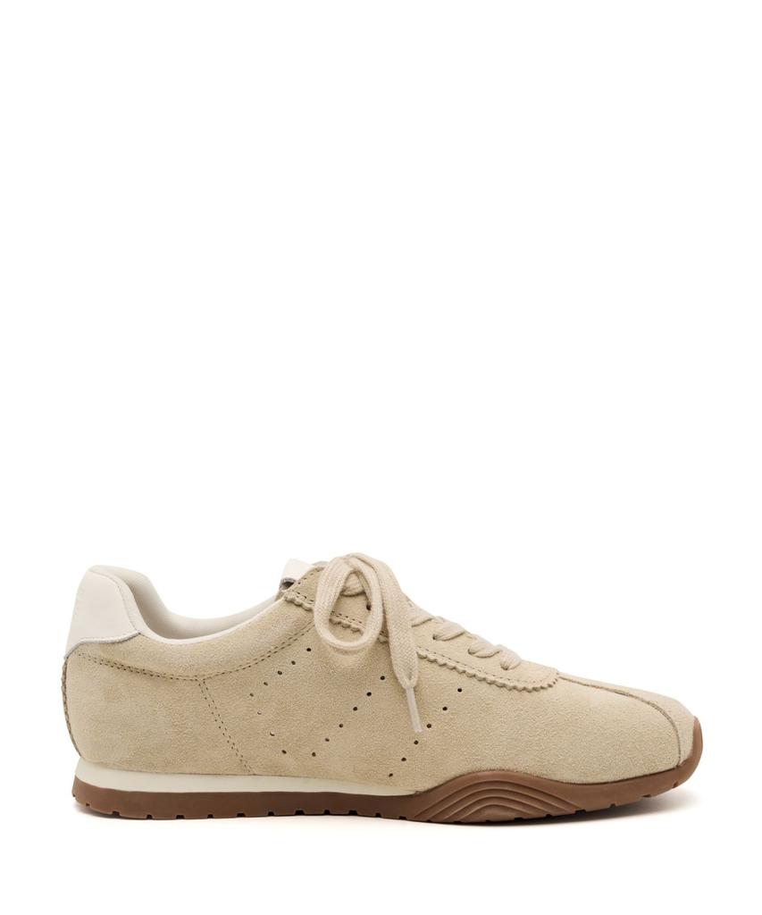 Spur Sand Low Profile Sneakers 3Cm Cowhide Sneakers -Ws9003 (2Color)