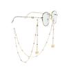 2025 Stylish Butterfly Pendant Glasses Chain with Round Beads - European & American Anti-lost Design