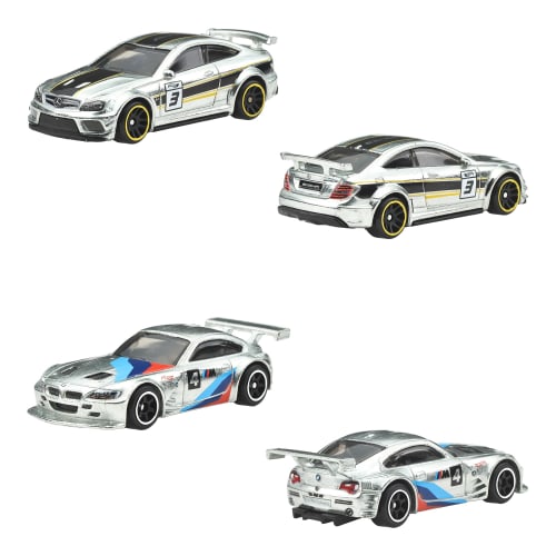 Hot Wheels Zamak Multi-Pack Vehicle Toys, 6 Mini Cars, Metal, Ages 3 and Up, JBY80