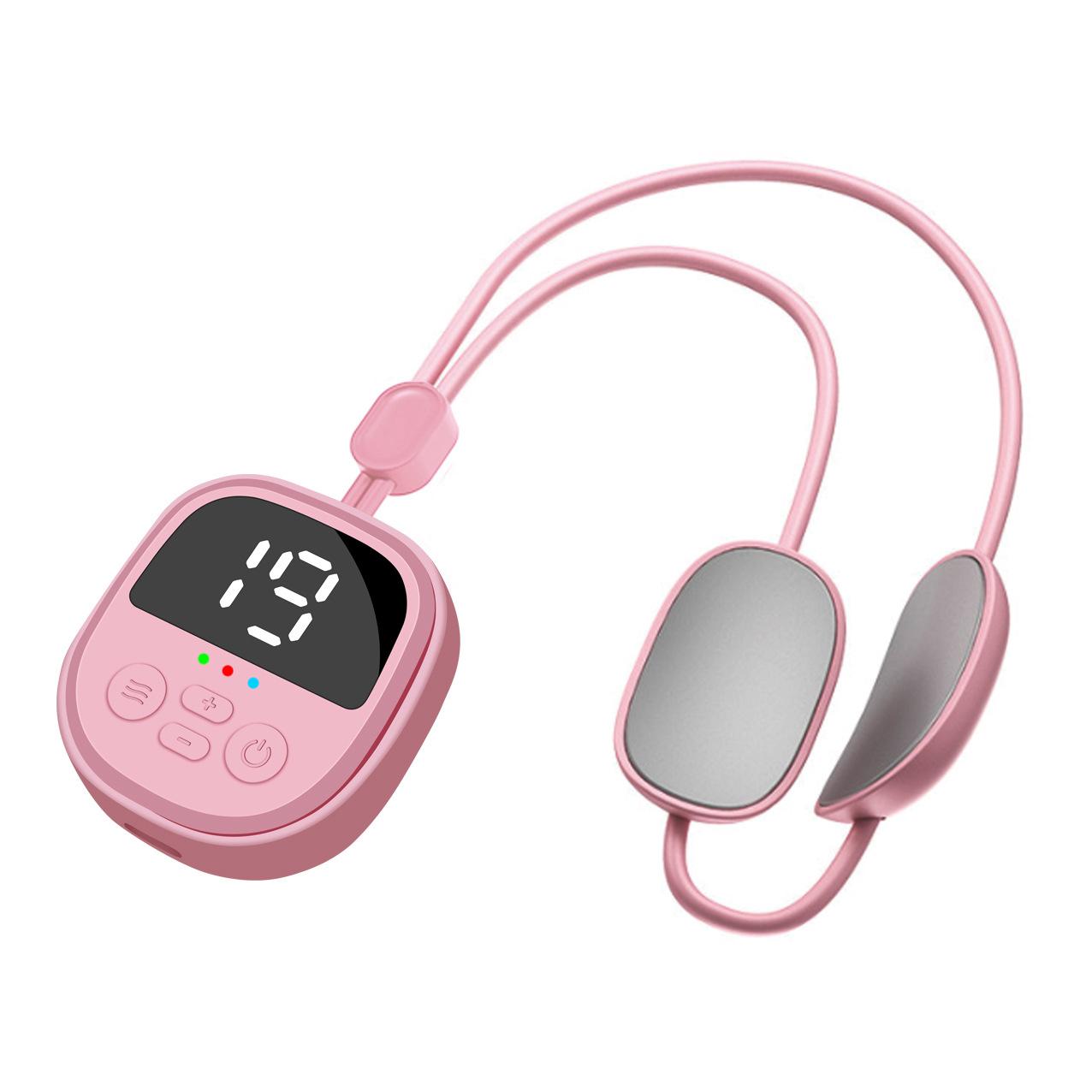 

Подвесной массажер для шеи, низкочастотный 9 уровней для шеи, рук, ног, плеч, массажер, инструменты для ухода за здоровьем, портативное устройство для релаксации синий