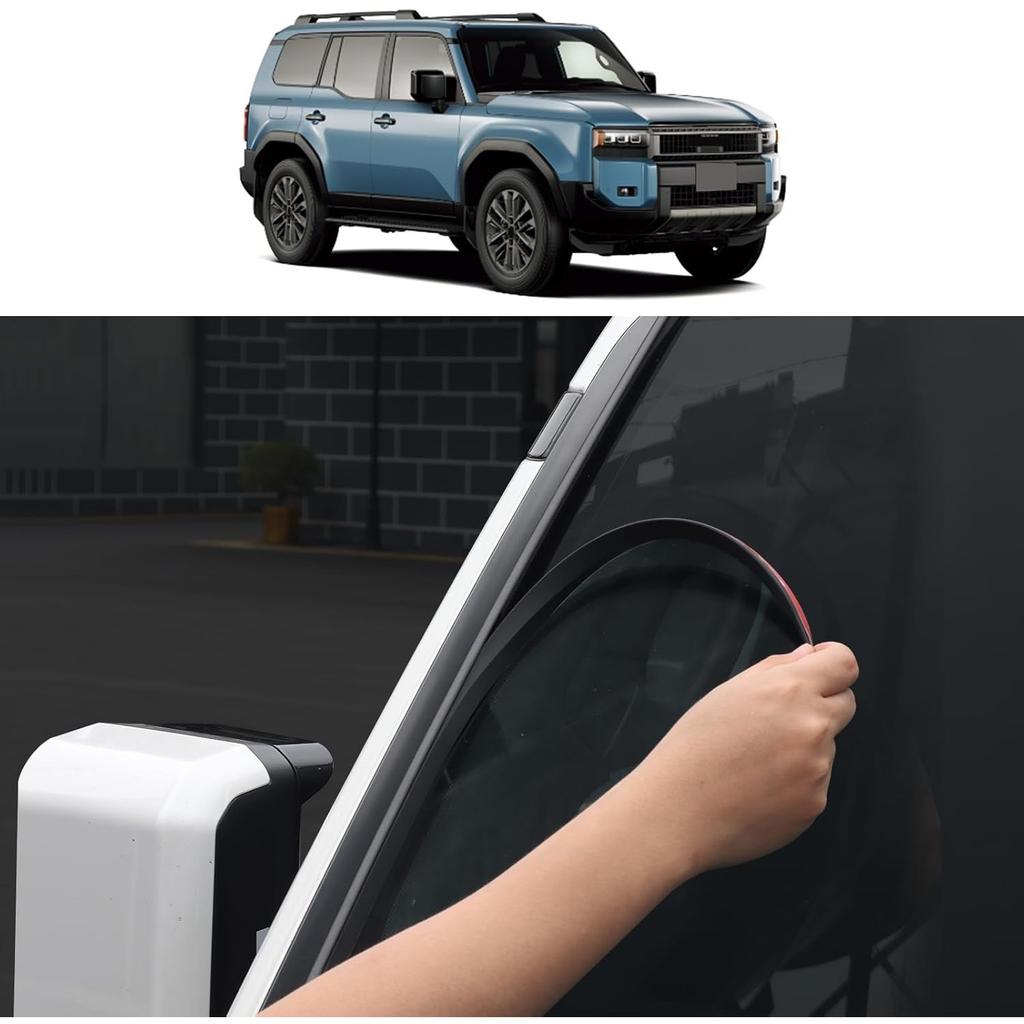 Car Windshield Silicone Strip For Toyota Land Cruiser 250 2024 2025 Front Glass Seal Strip Window Sealing for Prado LC250 1958