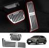 Aluminum Pedal Covers for Toyota Harrier 80 Series 2022 Accelerator Brake Pedals No Tools Includes Rubber Custom Parts (January - Current) &