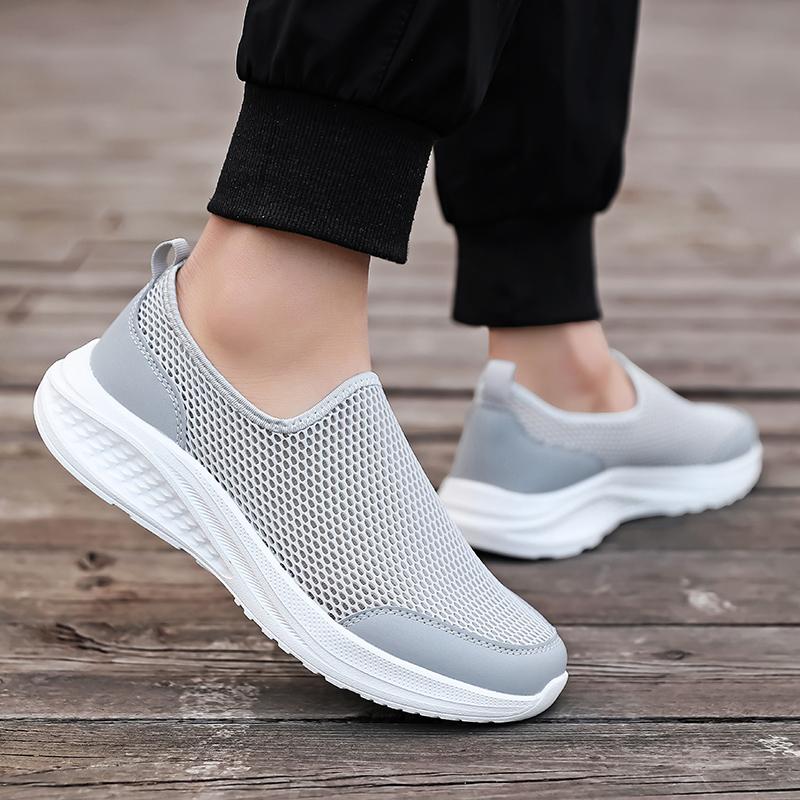 Summer Men/Women's Hollow Ultra-lightweight Mesh Breathable Men's Casual Sports Shoes Large Size Women's Sports Shoes