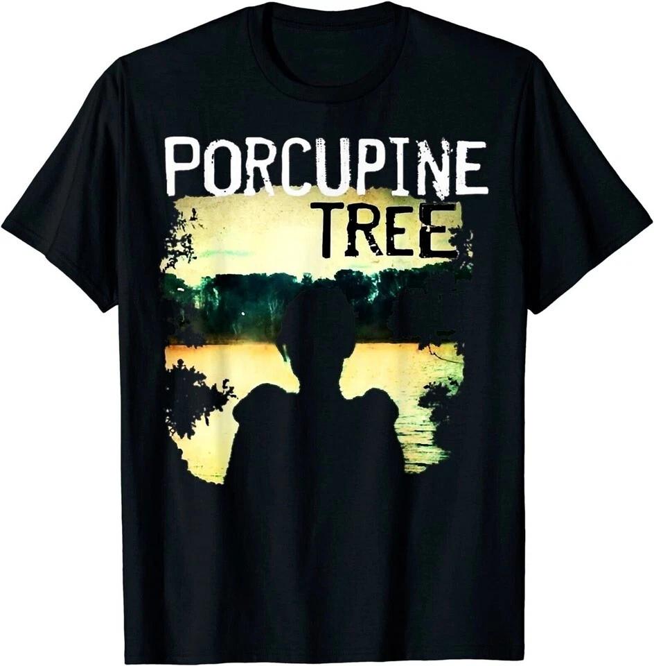 Vtg Porcupine Tree Band Heavy Cotton Black Unisex All Size Shirt XXXL