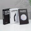 3pcs Fake Books Ornament Decorative Simulation Book for Home Bookshelf Decor Living Room Coffee Table Books Book Boxes Model