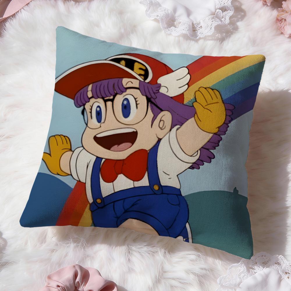 Anime D-Dr. SlumpS Cushion Cover Premium Comfort Reversible Pillow Cove -Two in One Design for Any Room & Car Interior