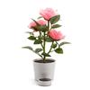 3LED Rose Flower Light Solar Simulation LED Garden Light Solar Rose Flower Pot Light Decoration