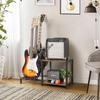 Durable, Multi-Functional Storage Stand for Acoustic Guitar, Ukulele, Electric Guitar, Bass, Wind Instruments, and Record Players. Universal Display