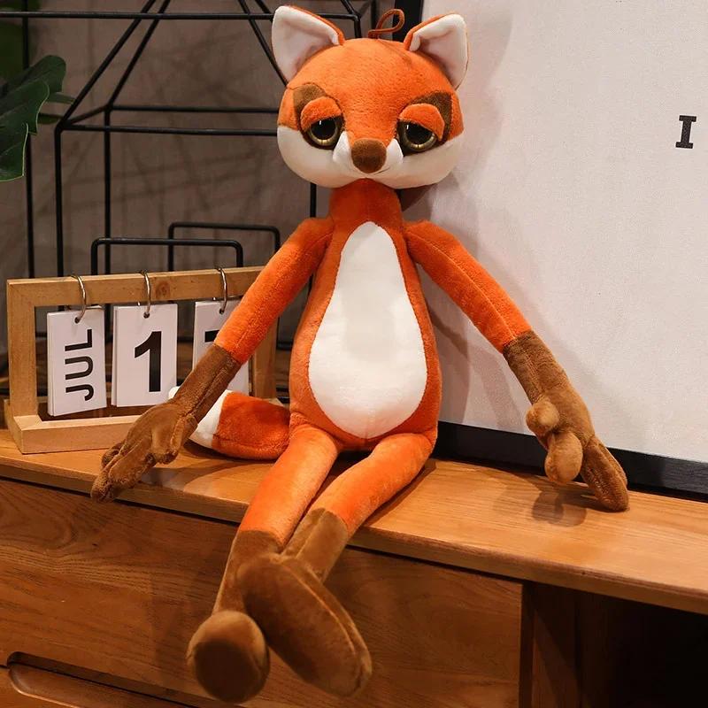 

М які тварини в лісі в джунглях, плюшеві іграшки, милий лев, тигр, леопард, мавпа, кролик, жираф, слон, лисиця, лялька, дитячий подарунок на день народження 60cm