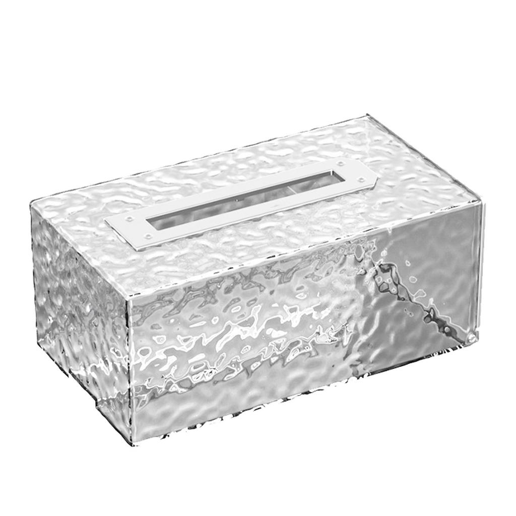 Napkin Paper Holder Box Space Saving Home Decoration Rugged Wall Mounted Tissue Box for Living Room Bedroom Transparent