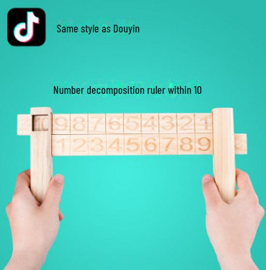 Seven-Layer Wooden Rainbow Stacking Tower - Early Education Toy for Infants