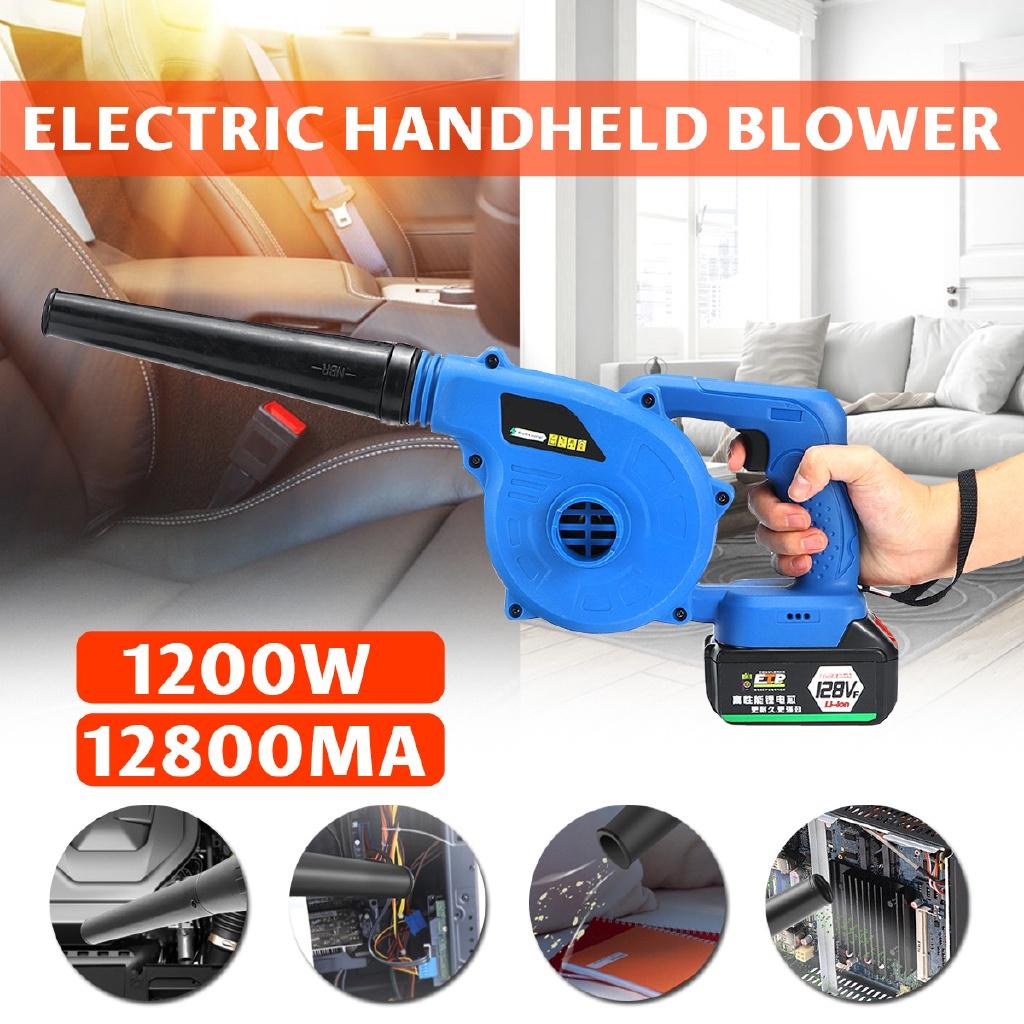 

Cordless Electric Air Blower Handheld Blowing Lithium Battery 220V Rechargeable Dust Soot High Power Wireless Blower New