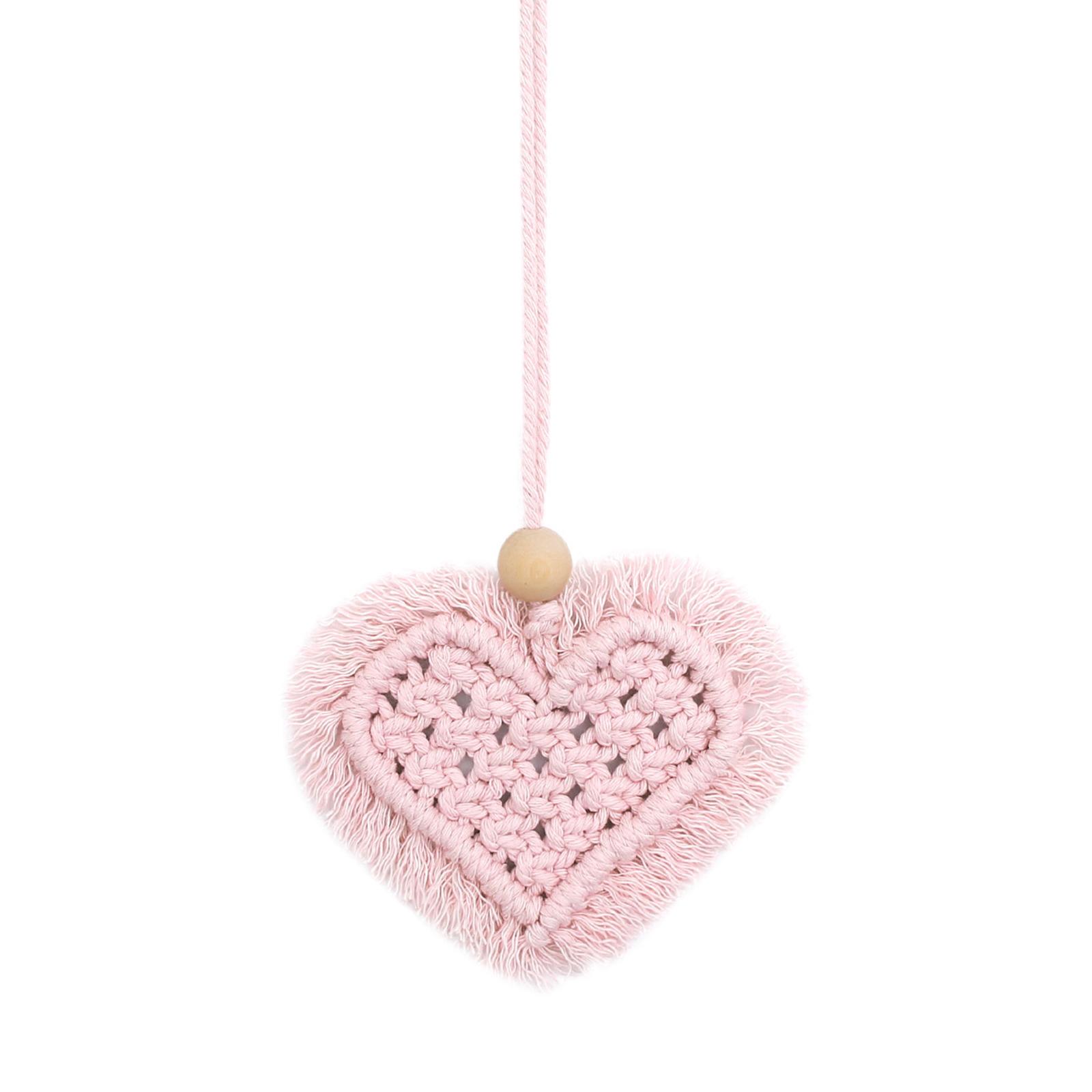 

Подвески для зеркал заднего вида, аксессуары для автомобильных подвесок в форме сердца, милые автомобильные аксессуары для подростков и женщин розовый